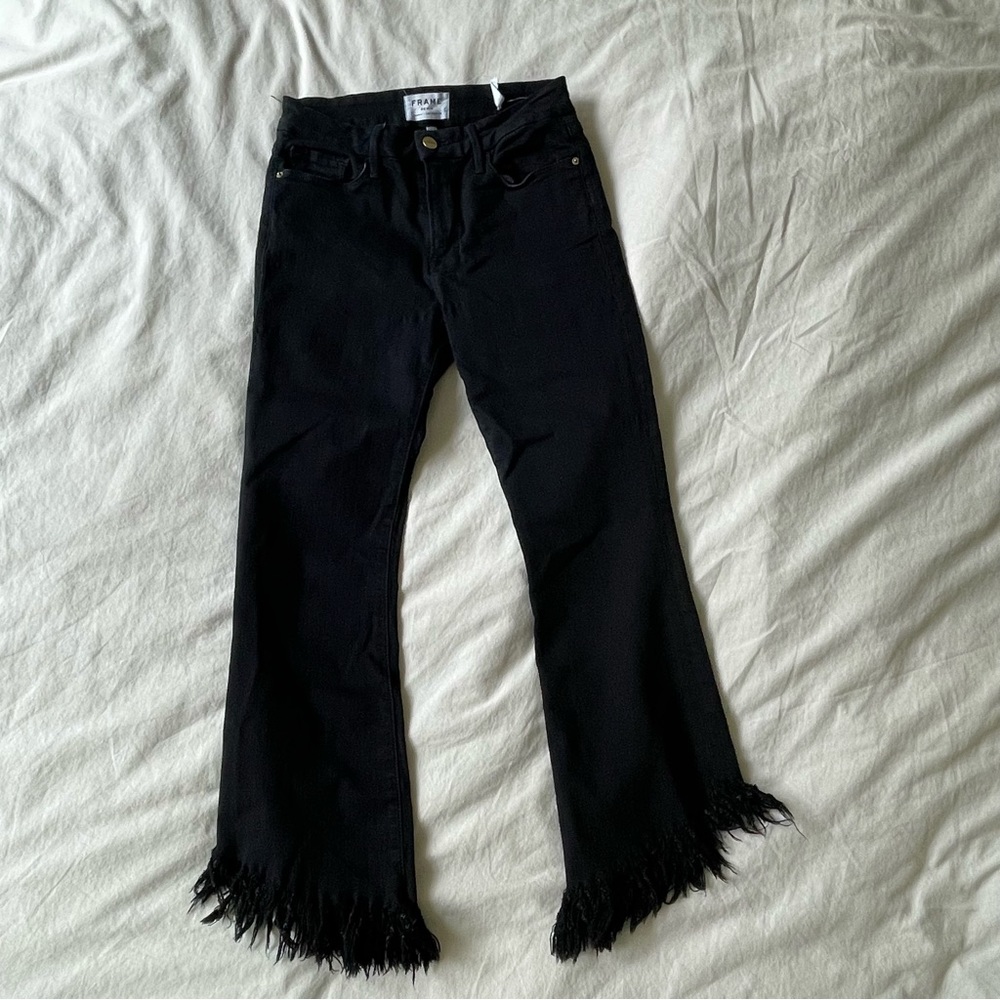 Frame mini crop Jeans